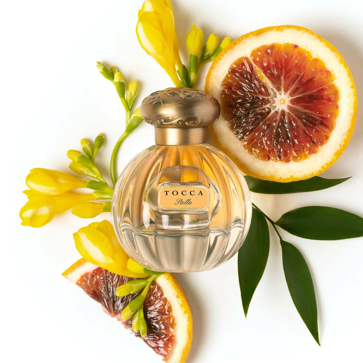 Stella Eau de Parfum with flower and blood orange
