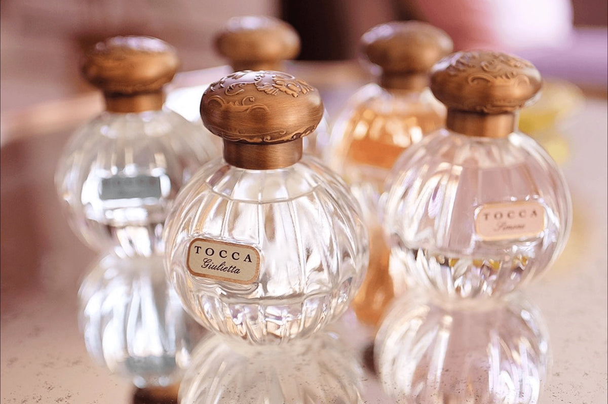 image of TOCCA Eau de Parfum bottles
