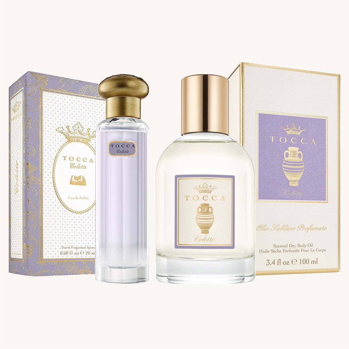 Tocca Bundle Eau de Parfum & Olio Sublime Profumato Duo Colette