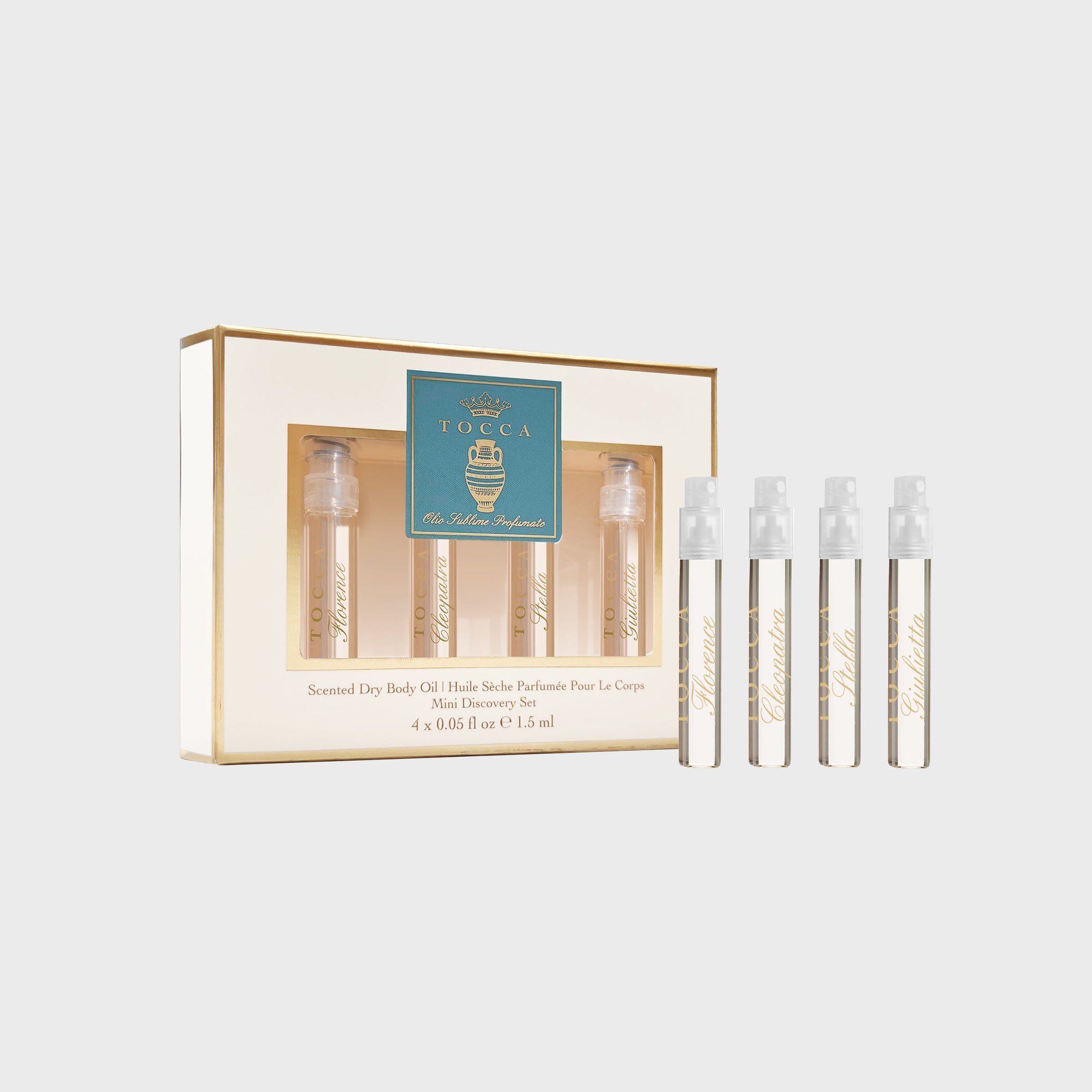 Dry Body Oil Mini Discovery Set – TOCCA