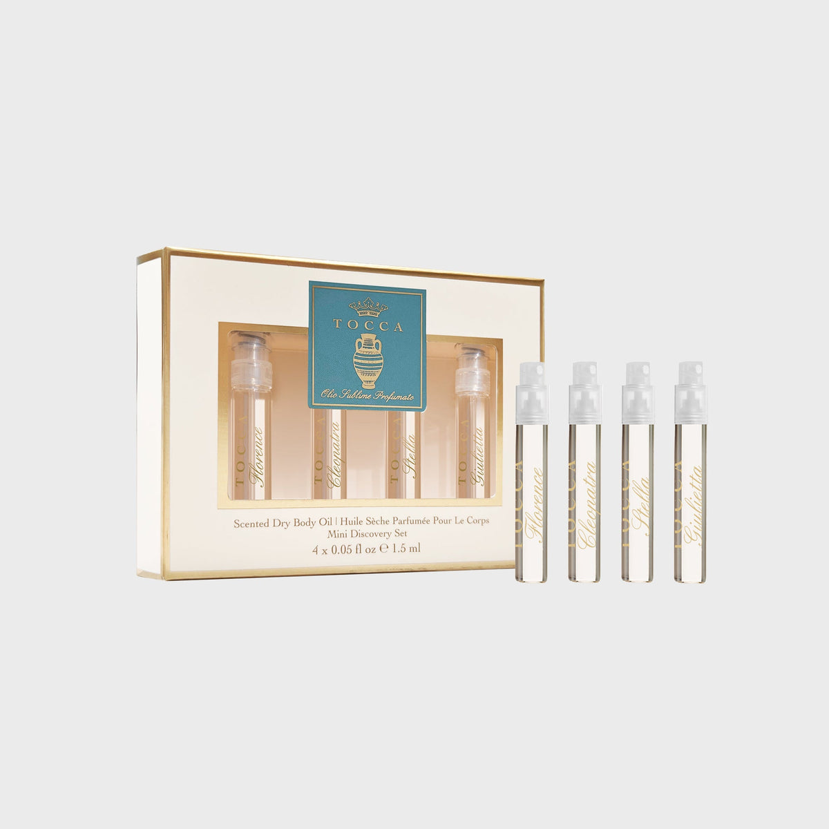 TOCCA Gift/Travel Set Dry Body Oil Mini Discovery Set