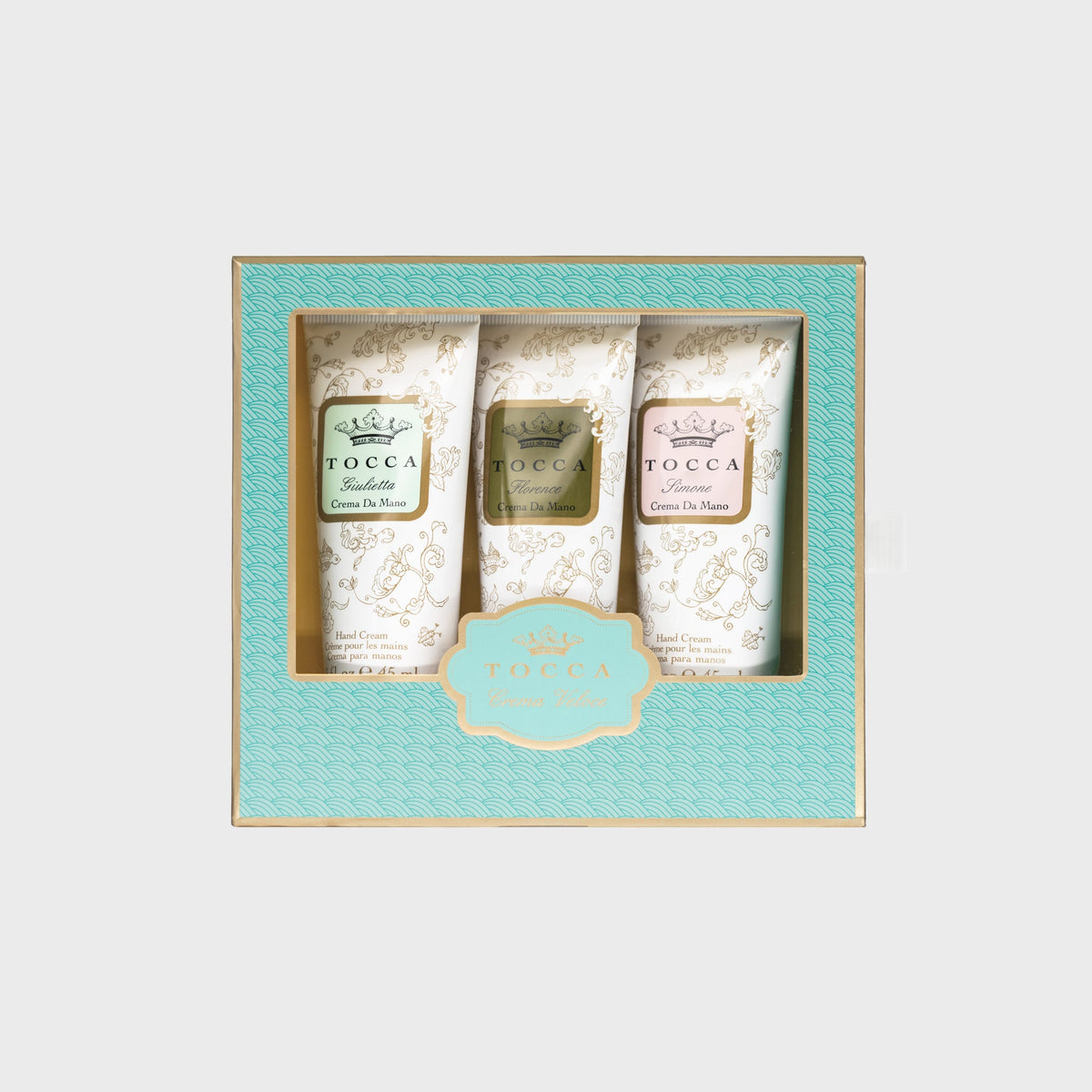 Tocca Gift/Travel Set Garden Collection Crema Veloce Hand Cream Set