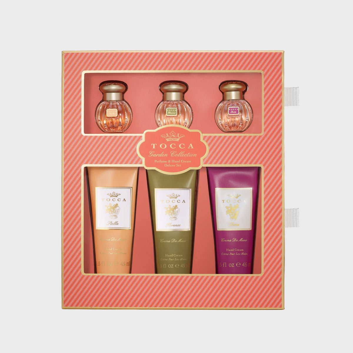 Tocca Gift/Travel Set Garden Collection -  Mini Perfume & Hand Cream Deluxe Set