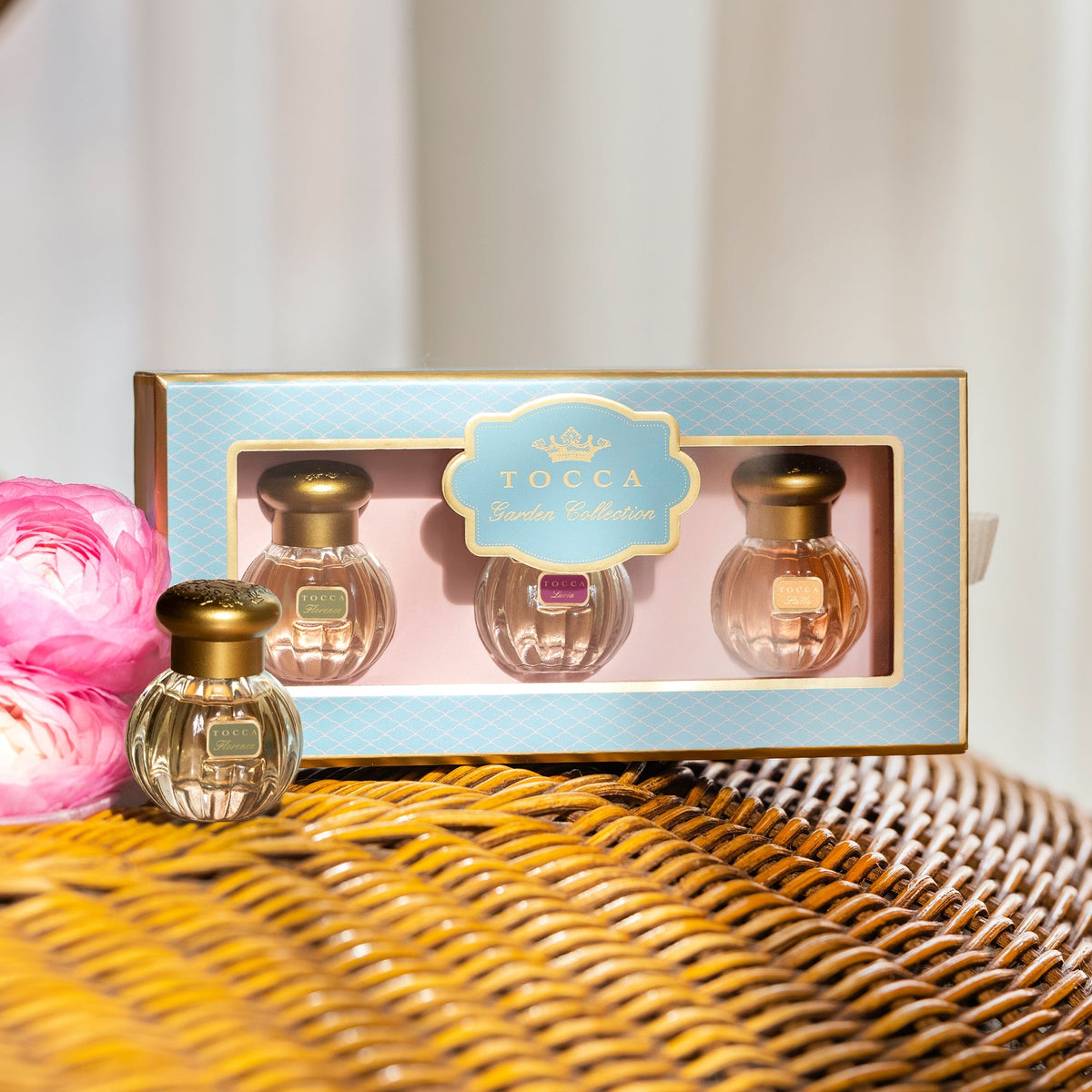 Tocca Gift/Travel Set Garden Collection Mini Perfume Trio Set
