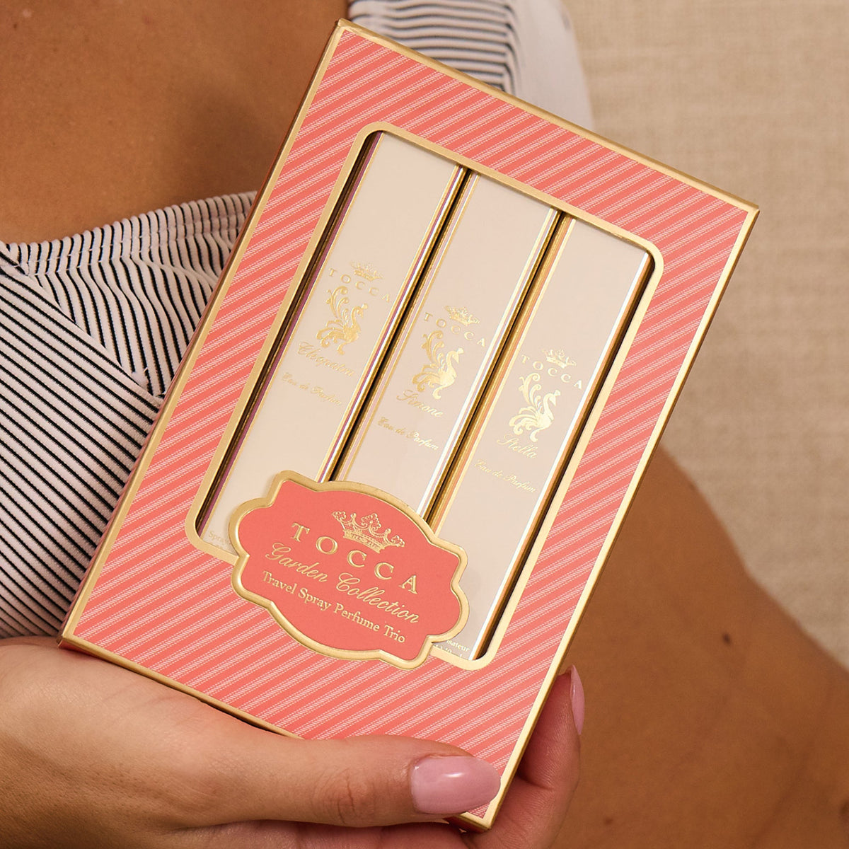 Tocca Gift/Travel Set Garden Collection Travel Spray Perfume Trio Set