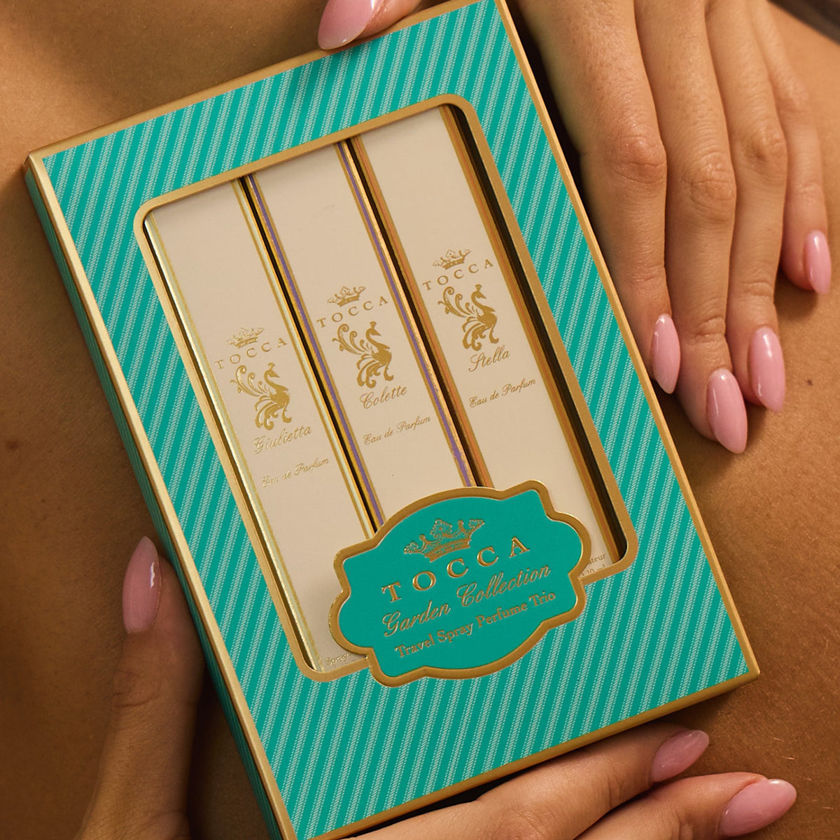 Tocca Gift/Travel Set Garden Collection Travel Spray Trio Set