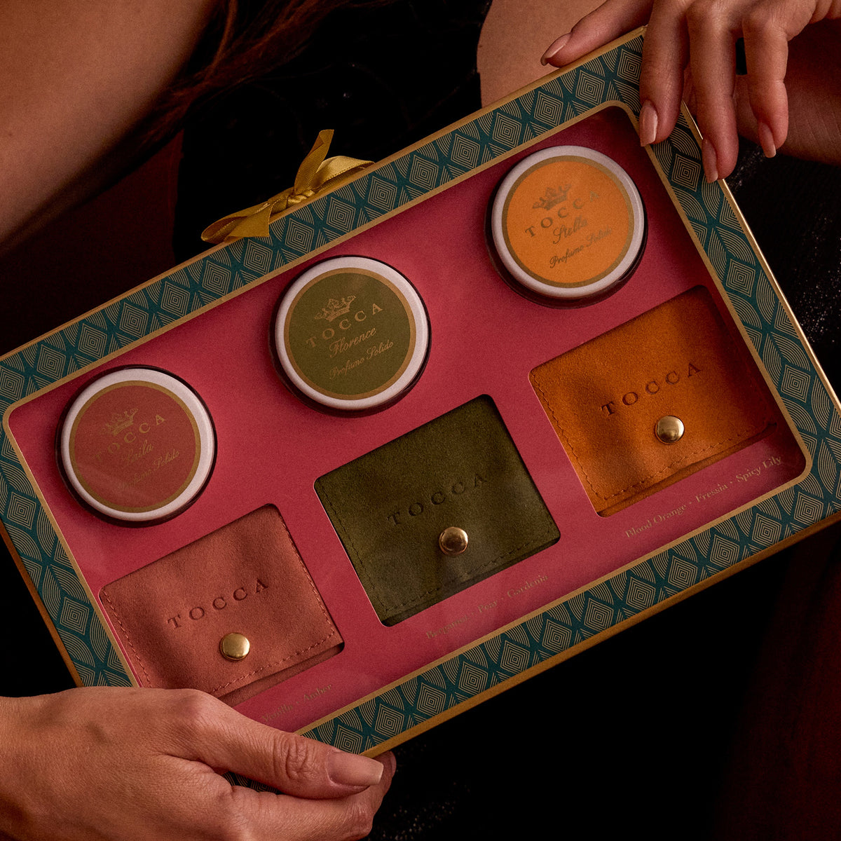 Tocca Gift/Travel Set Wonders Collection - Solid Perfume Trio Set