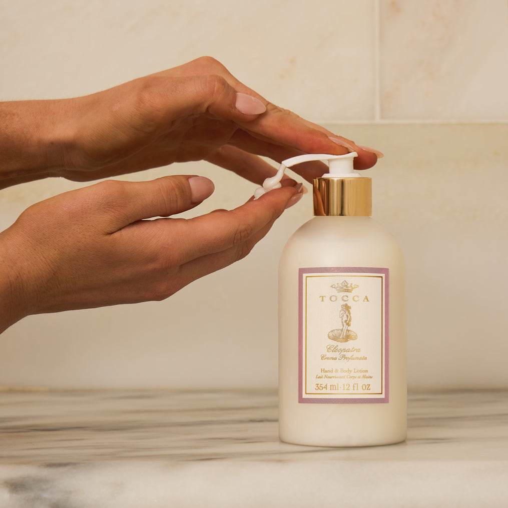 Hand & Body Lotion Cleopatra | TOCCA Beauty and Home Fragrances