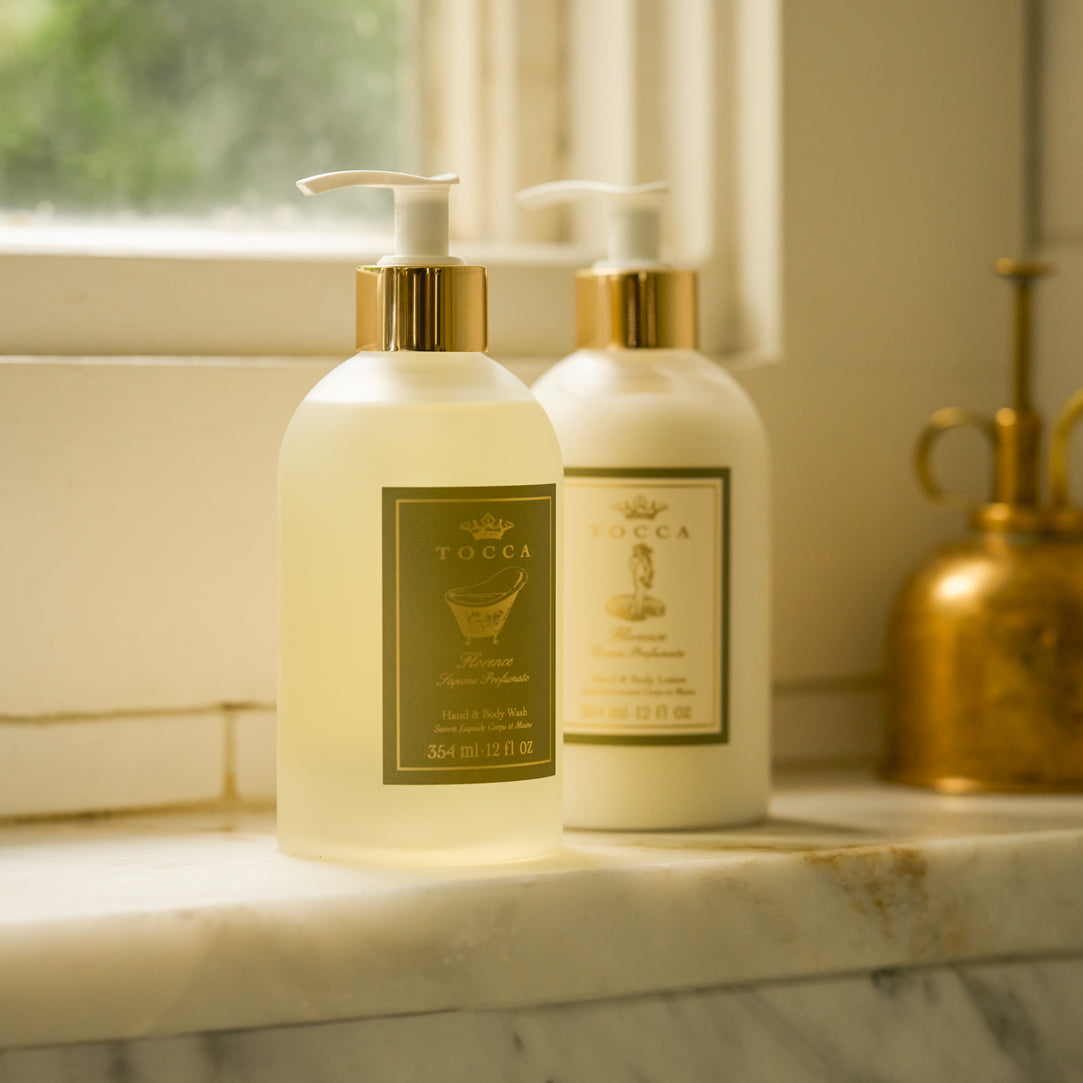Wash & Lotion Florence Duo | TOCCA Beauty and Home Fragrances