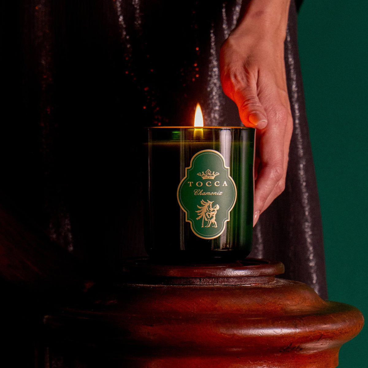Tocca Home Fragrance Holiday Candela Classica Chamonix