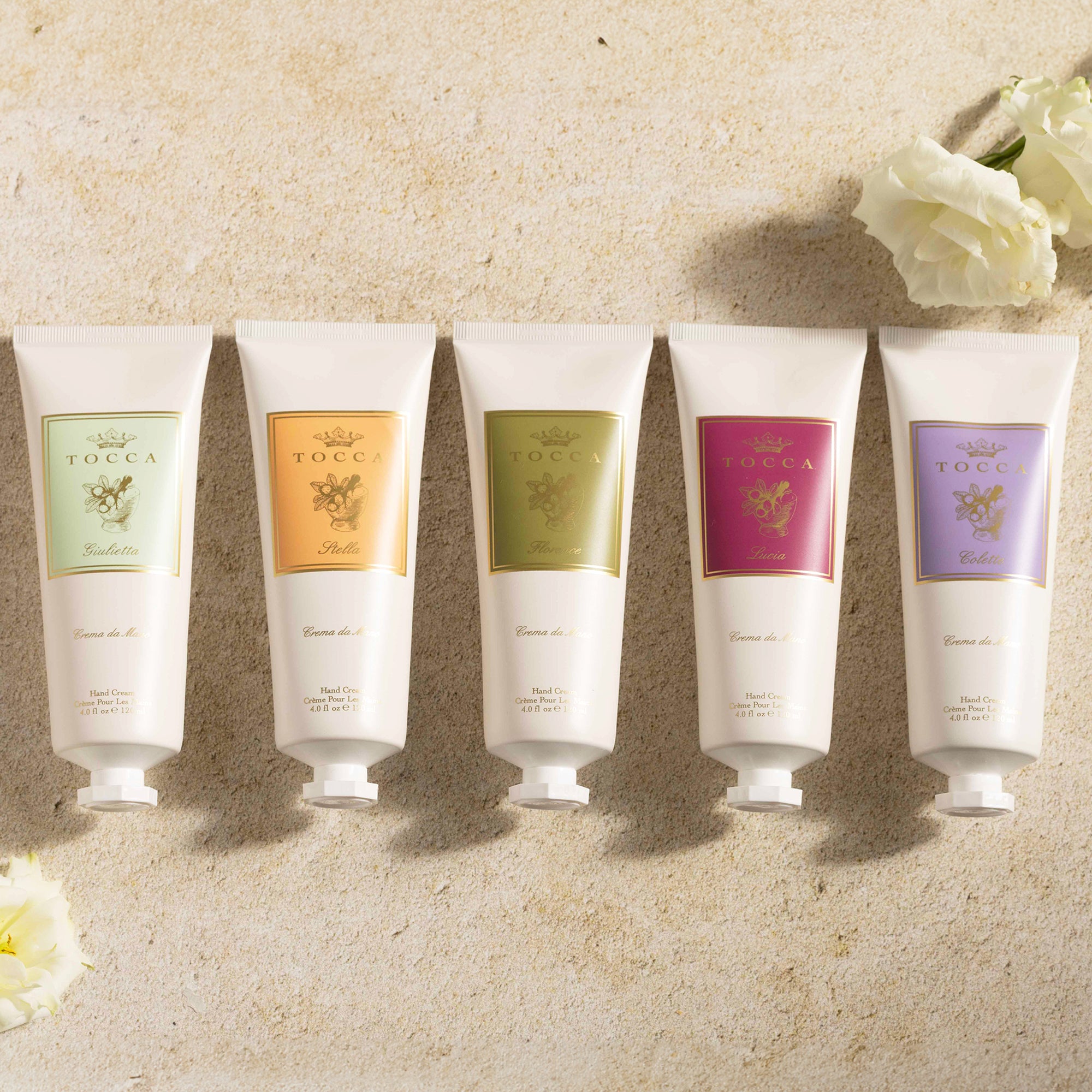 Hand Cream Luxe Lucia | TOCCA Beauty and Home Fragrances