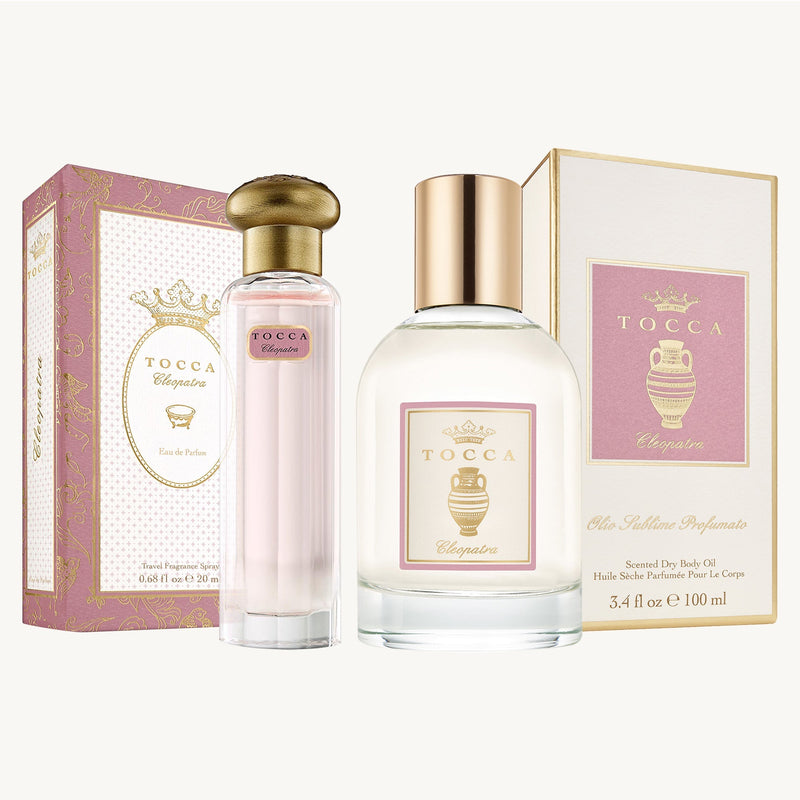 Tocca Bundle Cleopatra Olio Sublime Profumato & Eau de Parfum Duo
