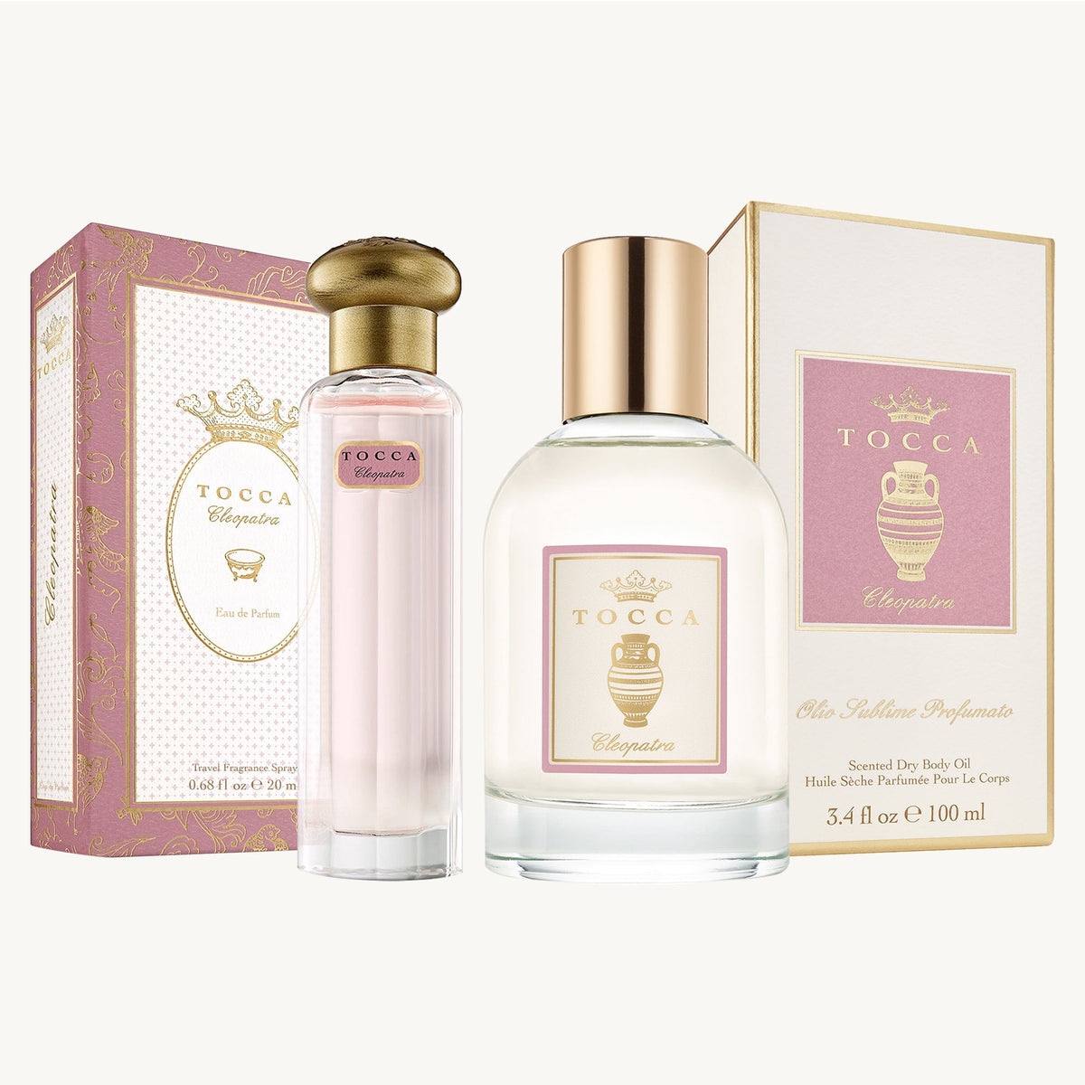 Eau de Parfum & Olio Sublime Profumato Duo Cleopatra