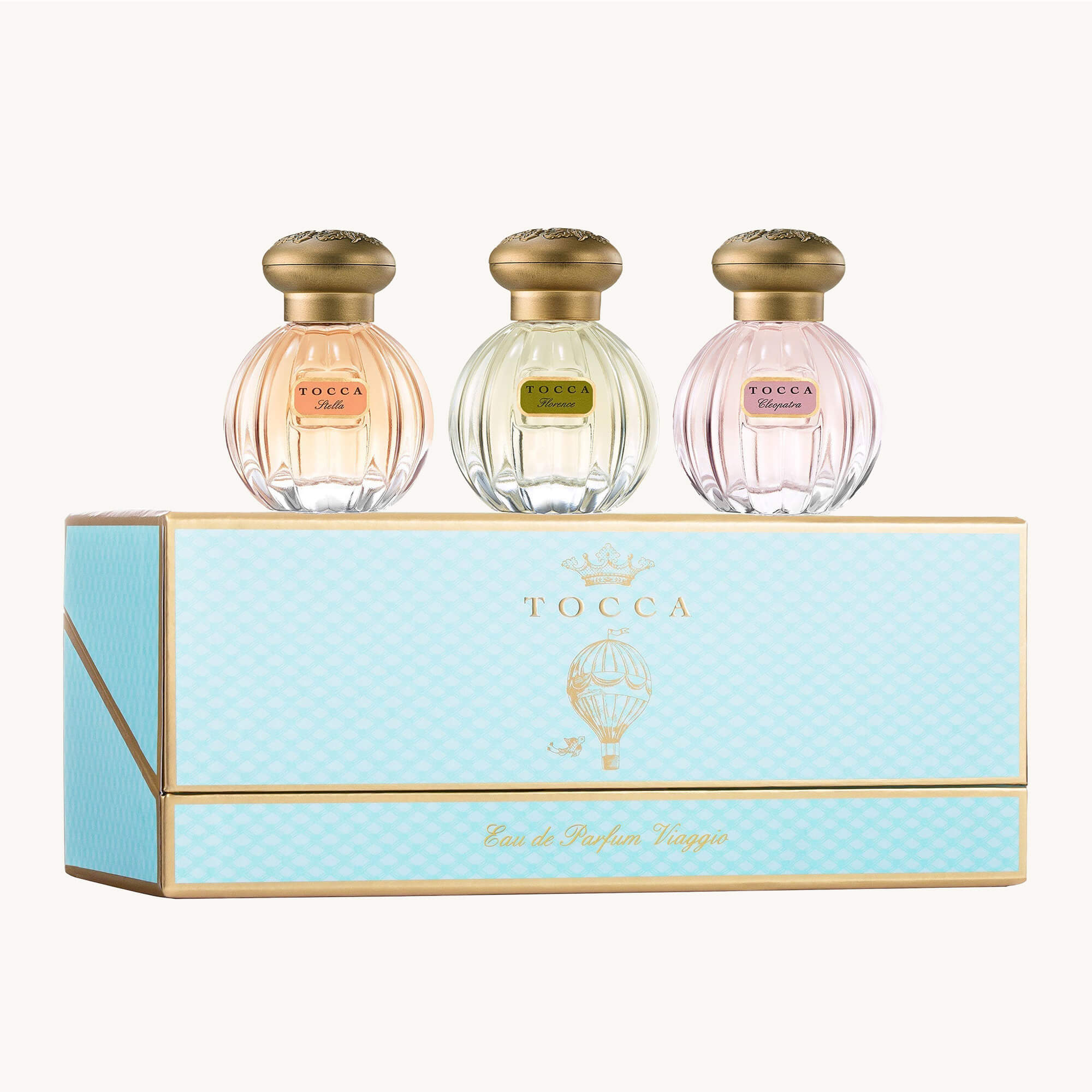 Tocca Beauty Eau de Parfum Viaggio Trio (Cleopatra, Stella, Florence)